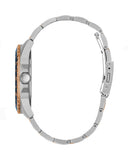 Guess Odyssey Blue Dial Two Tone Steel Strap Watch For Men - W1107G3