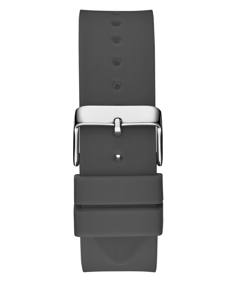 Guess Phoenix Multifunction Black Dial Grey Silicone Strap Watch For Men - GW0203G9