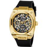 Guess Prodigy Black Dial Black Silicone Strap Watch For Men - GW0569G2