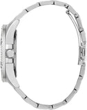 Guess Queen Quartz Silver Dial Silver Steel Strap Watch For Women - GW0464L1