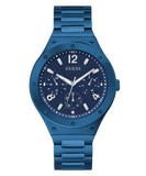 Guess Scope Multifunction Blue Dial Blue Steel Strap Watch for Men - GW0454G4