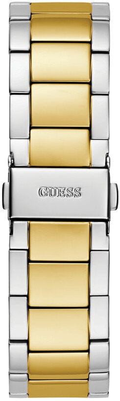 Guess Sunray Multifunction Silver Dial Two Tone Steel Strap Watch for Women - GW0616L2