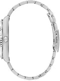 Guess Connoisseur Silver Dial Silver Steel Strap Watch for Men - GW0265G6