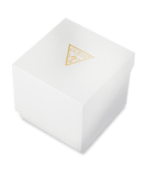 Guess Trend Analog Green Dial Gold Steel Strap Watch For Men - GW0624G2