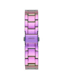 Guess Trend Diamonds Purple Dial Purple Steel Strap Watch for Women - GW0512L4