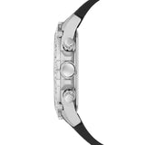 Guess Trophy Multifunction Black Dial Black Rubber Strap Watch for Men - GW0333G1