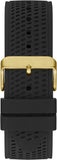 Guess Trophy Multifunction Black Dial Black Rubber Strap Watch for Men - GW0333G2
