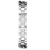 Guess Vanity Silver Dial Silver Steel Strap Watch for Women - W1029L1