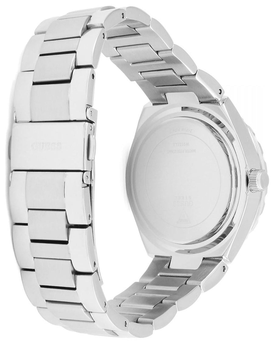 Guess Viva Quartz Silver Dial Silver Steel Strap Watch For Women - W0111l1