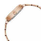 Guess Crystal Clear Rose Gold Dial Rose Gold Steel Strap Watch for Women - GW0470L3