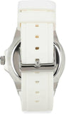Guess Zena Analog White Dial White Rubber Strap Watch For Women - W1094L1