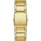 Guess Zeus Diamonds Gold Dial Gold Steel Strap Watch for Men - GW0209G2