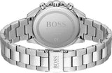 Hugo Boss Novia Pink Dial Silver Steel Strap Watch for Women - 1502615