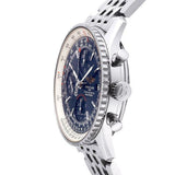 Breitling Navitimer Heritage Special Edition Blue Dial Silver Steel Strap Mens Watch - A1332412/C942