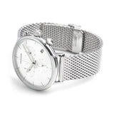 Calvin Klein High Noon Silver Dial Silver Mesh Bracelet Watch for Men - K8M27126