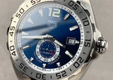 TAG Heuer Formula 1 Calibre 6 watch with blue dial