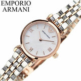 Emporio Armani Gianni Mother of Pearl Dial Two Tone Steel Strap Watch For Women - AR1764