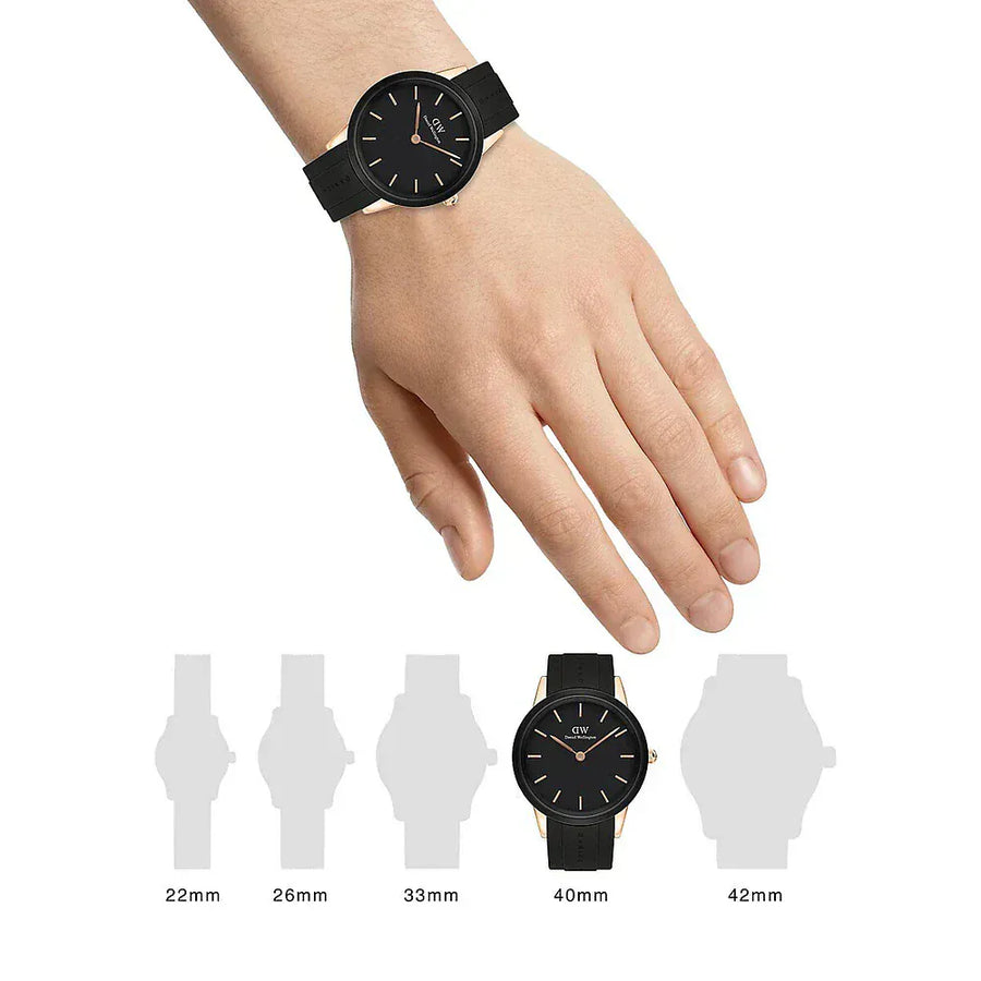Daniel Wellington Black Watch on Wrist
