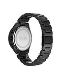 Hugo Boss Talent Black Ceramic Dial Black Steel Strap Watch for Men - 1513581