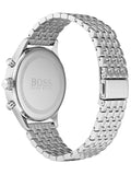 Hugo Boss Companion Blue Dial Silver Steel Strap Watch for Men - 1513653