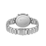 Hugo Boss Flawless Silver Dial Silver Steel Strap Watch for Women - 1502530