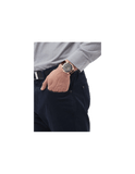 Hugo Boss Ambassador Grey Dial Brown Leather Strap Watch for Men - 1513387