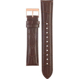 Hugo Boss Ambassador Grey Dial Brown Leather Strap Watch for Men - 1513387