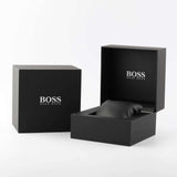 Hugo Boss Candor Blue Dial Silver Steel Strap Watch for Men - 1514076