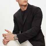 Hugo Boss Candor Grey Dial Grey Steel Strap Watch for Men - 1514078