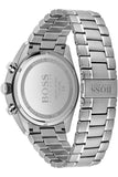 Hugo Boss Champion Blue Dial Silver Steel Strap Watch for Men - 1513818