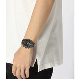 Hugo Boss Gregor Chronograph Black Dial Black Mesh Bracelet Watch For Men - 1514065