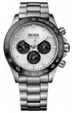 Hugo Boss Ikon White Dial Silver Steel Strap Watch for Men - 1512964