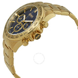 Hugo Boss Ikon Blue Dial Gold Steel Strap Watch for Men - 1513340