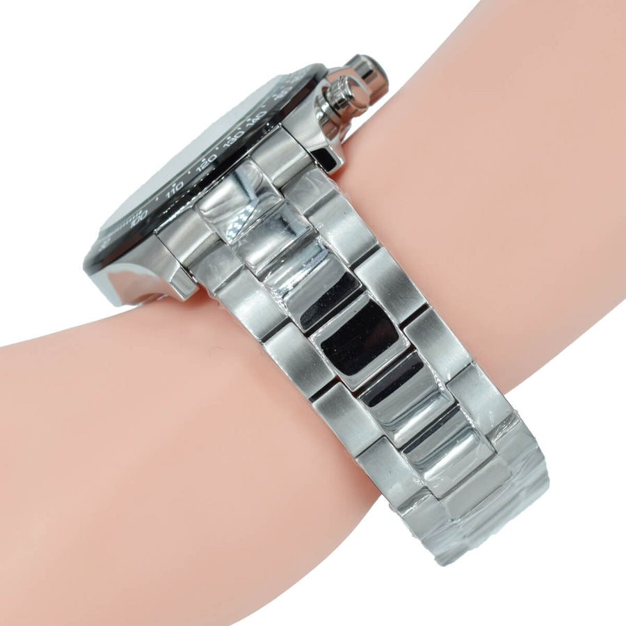 Hugo Boss Ikon White Dial Silver Steel Strap Watch for Men - 1512964