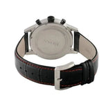 Hugo Boss Aeroliner Black Dial Black Leather Strap Watch for Men - 1512631