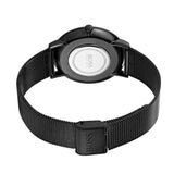 Hugo Boss Horizon Quartz Black Dial Black Mesh Bracelet Watch For Men - 1513542