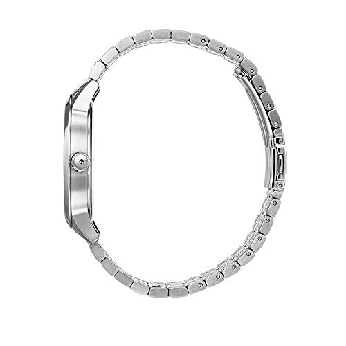 Hugo Boss Officer Black Dial Silver Steel Strap Watch for Men - 1513614