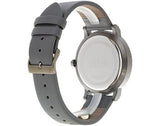 Hugo Boss Architectural Grey Dial Grey Leather Strap Watch for Men - 1513570