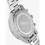 Hugo Boss Pilot Blue Dial Silver Steel Strap Watch for Men - 1513850