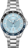 Hugo Boss Runner 3H Light Blue Dial Silver Steel Strap Watch for Men - 1514207