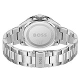 Hugo Boss Runner 3H Light Blue Dial Silver Steel Strap Watch for Men - 1514207