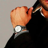 Hugo Boss Strike Silver Dial Silver Steel Strap Watch for Men - 1514176