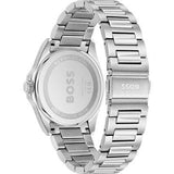 Hugo Boss Strike Silver Dial Silver Steel Strap Watch for Men - 1514176