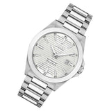 Hugo Boss Strike Silver Dial Silver Steel Strap Watch for Men - 1514176