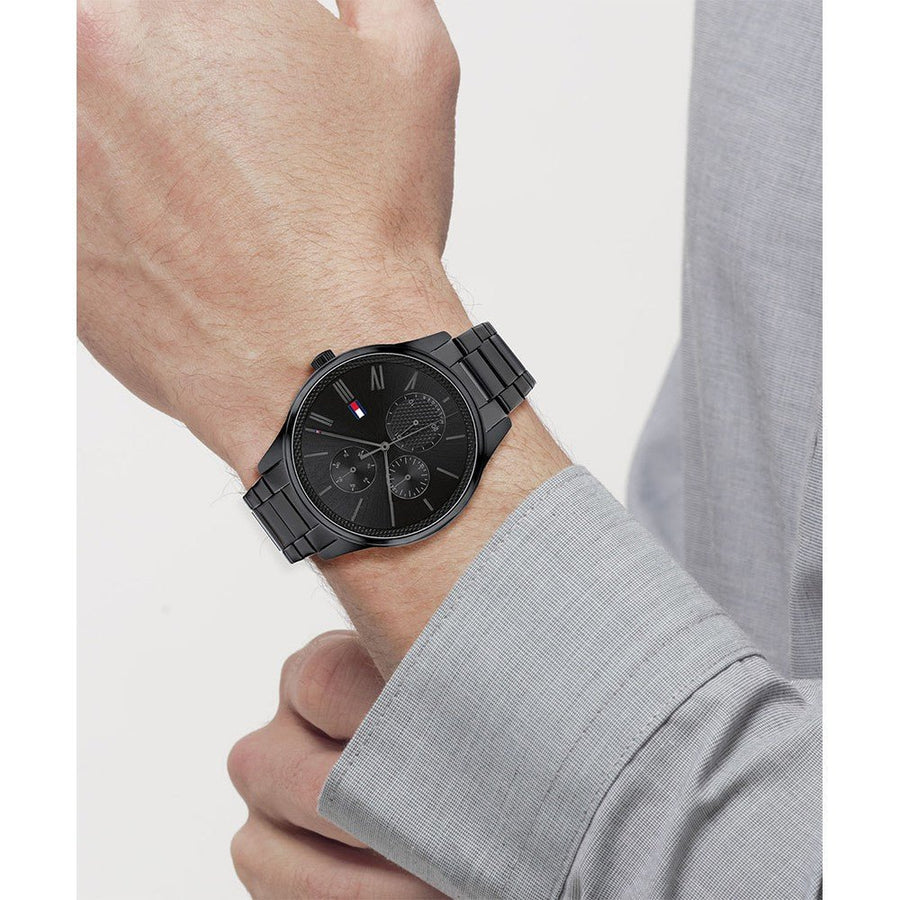 Hugo Boss Talent Gunmetal Dial Grey Mesh Bracelet Watch for Men - 1513637