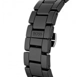 Hugo Boss Ocean Edition Navy Blue Dial Black Steel Strap Watch for Men - 1513743