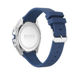 Hugo Boss Velocity Black Dial Blue Rubber Strap Watch for Men - 1513717