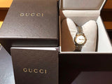 Gucci G Timeless Silver Dial Two Tone Steel Strap Watch For Women - YA126511