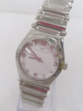 Marc Jacobs White Dial Silver Stainless Steel Strap Watch for Women - MBM3052