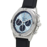 Breitling Chronomat B01 42 Blue Dial Black Rubber Strap Watch for Men - PB0134101C1S1